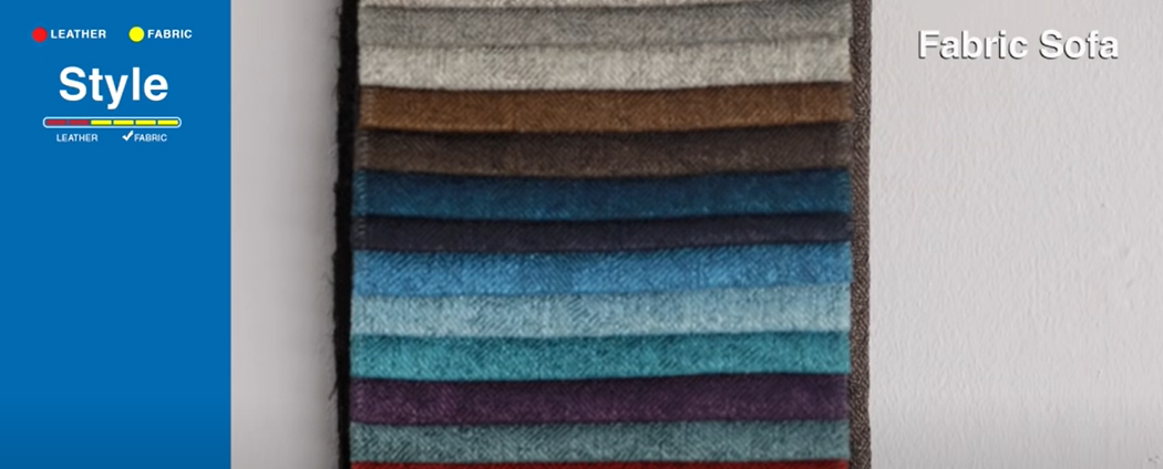 Which type of material is best for a sofa